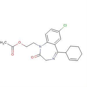 30156-09-3  2H-1,4-Benzodiazepin-2-one,1-[2-(acetyloxy)ethyl]-7-chloro-1,3-dihydro-5-phenyl-