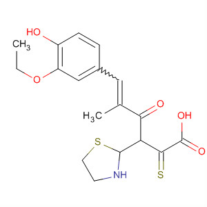 301688-57-3  3-Thiazolidinehexanoic acid,5-[(3-ethoxy-4-hydroxyphenyl)methylene]-4-oxo-2-thioxo-