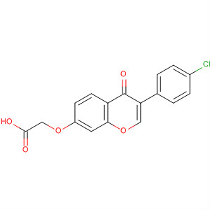 302575-33-3  Acetic acid, [[3-(4-chlorophenyl)-4-oxo-4H-1-benzopyran-7-yl]oxy]-