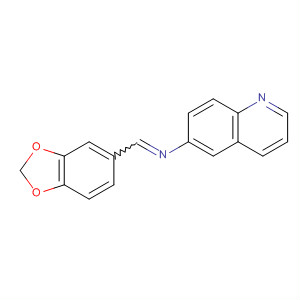 302596-44-7  6-Quinolinamine, N-(1,3-benzodioxol-5-ylmethylene)-