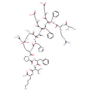 302957-60-4  L-Lysine,L-seryl-L-arginyl-L-a-glutamyl-L-phenylalanyl-L-a-glutamyl-L-phenylalanyl-L-a-glutamyl-L-alanyl-L-histidyl-L-arginyl-L-prolyl-L-phenylalanyl-L-valyl-