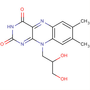 303-61-7  Benzo[g]pteridine-2,4(3H,10H)-dione,10-(2,3-dihydroxypropyl)-7,8-dimethyl-