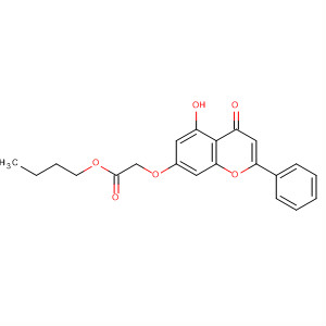 303016-67-3  Acetic acid, [(5-hydroxy-4-oxo-2-phenyl-4H-1-benzopyran-7-yl)oxy]-,butyl ester