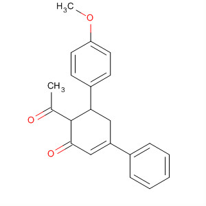 30314-28-4  2-Cyclohexen-1-one, 6-acetyl-5-(4-methoxyphenyl)-3-phenyl-