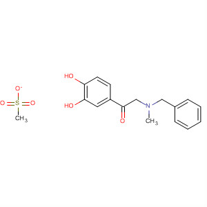 30392-46-2  Ethanone, 1-(3,4-dihydroxyphenyl)-2-[methyl(phenylmethyl)amino]-,methanesulfonate (salt)