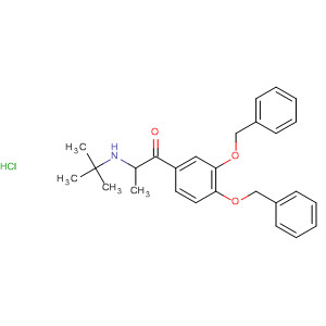 30392-54-2  1-Propanone,1-[3,4-bis(phenylmethoxy)phenyl]-2-[(1,1-dimethylethyl)amino]-,hydrochloride
