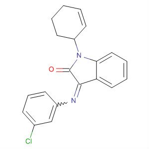 303984-49-8  2H-Indol-2-one, 3-[(3-chlorophenyl)imino]-1,3-dihydro-1-phenyl-