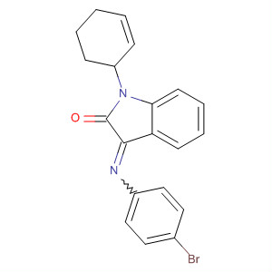 303984-62-5  2H-Indol-2-one, 3-[(4-bromophenyl)imino]-1,3-dihydro-1-phenyl-