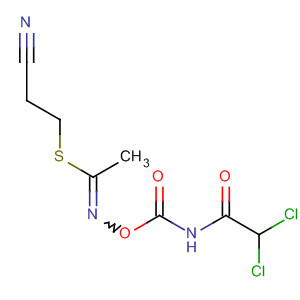 30411-27-9  Ethanimidothioic acid, N-[[[(dichloroacetyl)amino]carbonyl]oxy]-,2-cyanoethyl ester