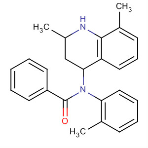304437-58-9  4-Quinolinamine,1-benzoyl-1,2,3,4-tetrahydro-2,8-dimethyl-N-(2-methylphenyl)-,(2R,4S)-rel- 304437-58-9  4-Quinolinamine,1-benzoyl-1,2,3,4-tetrahydro-2,8-dimethyl-N-(2-methylphenyl)-,(2R,4S)-rel-