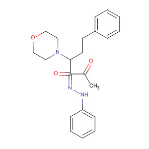 304463-03-4  2,3-Hexanedione, 4-(4-morpholinyl)-6-phenyl-, 3-(phenylhydrazone)