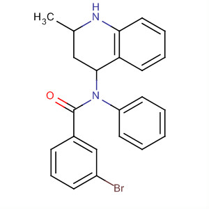 304879-90-1  4-Quinolinamine,1-(3-bromobenzoyl)-1,2,3,4-tetrahydro-2-methyl-N-phenyl- 304879-90-1  4-Quinolinamine,1-(3-bromobenzoyl)-1,2,3,4-tetrahydro-2-methyl-N-phenyl-