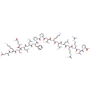 305368-69-8  L-Proline,L-glutaminyl-L-lysyl-L-a-glutamyl-L-seryl-L-leucyl-L-leucyl-L-phenylalanyl-L-prolyl-L-prolyl-L-valyl-L-lysyl-L-leucyl-L-leucyl-L-arginyl-L-arginyl-L-valyl-