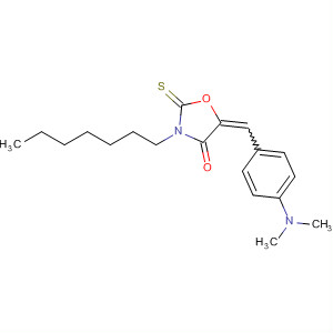 305369-28-2  4-Oxazolidinone,5-[[4-(dimethylamino)phenyl]methylene]-3-heptyl-2-thioxo-