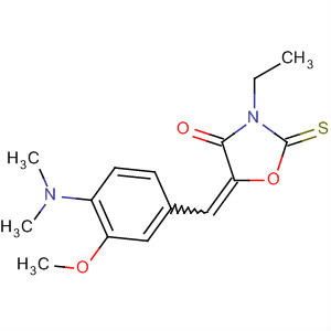 305369-37-3  4-Oxazolidinone,5-[[4-(dimethylamino)-3-methoxyphenyl]methylene]-3-ethyl-2-thioxo-
