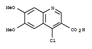 305801-19-8  3-Quinolinecarboxylicacid, 4-chloro-6,7-dimethoxy-