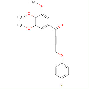 305805-82-7  2-Butyn-1-one, 4-(4-fluorophenoxy)-1-(3,4,5-trimethoxyphenyl)-