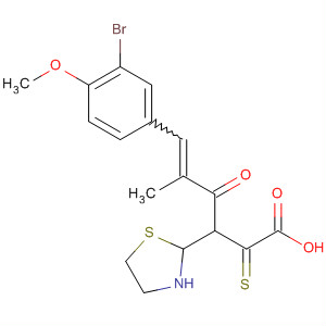 307538-92-7  3-Thiazolidinehexanoic acid,5-[(3-bromo-4-methoxyphenyl)methylene]-4-oxo-2-thioxo-