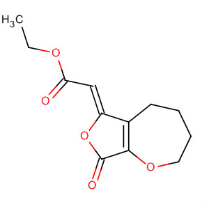 307554-32-1  Acetic acid, (5,8-dihydro-8-oxofuro[3,4-b]oxepin-6(2H)-ylidene)-, ethylester, (2Z)-