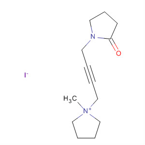 30817-59-5  Pyrrolidinium, 1-methyl-1-[4-(2-oxo-1-pyrrolidinyl)-2-butynyl]-, iodide