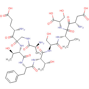 308349-04-4  L-Serine,L-alanyl-L-a-glutamylglycyl-L-threonyl-L-phenylalanyl-L-threonyl-L-seryl-L-a-aspartyl-L-valyl-