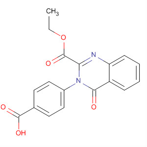 30838-28-9  2-Quinazolinecarboxylic acid, 3-(4-carboxyphenyl)-3,4-dihydro-4-oxo-,2-ethyl ester