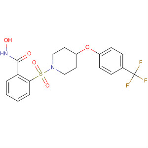 308385-48-0  Benzamide,N-hydroxy-2-[[4-[4-(trifluoromethyl)phenoxy]-1-piperidinyl]sulfonyl]-