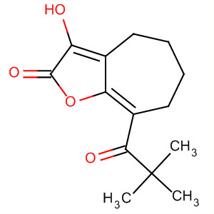 308812-32-0  2H-Cyclohepta[b]furan-2-one,8-(2,2-dimethyl-1-oxopropyl)-4,5,6,7-tetrahydro-3-hydroxy-