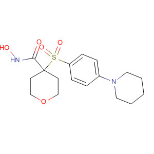 308823-93-0  2H-Pyran-4-carboxamide,tetrahydro-N-hydroxy-4-[[4-(1-piperidinyl)phenyl]sulfonyl]-