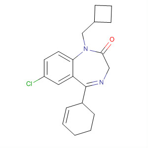 30896-71-0  2H-1,4-Benzodiazepin-2-one,7-chloro-1-(cyclobutylmethyl)-1,3-dihydro-5-phenyl-