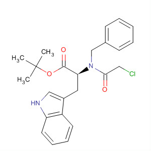 309254-90-8  L-Tryptophan, N-(chloroacetyl)-N-(phenylmethyl)-, 1,1-dimethylethylester