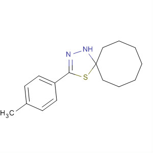 309271-46-3  4-Thia-1,2-diazaspiro[4.7]dodec-2-ene, 3-(4-methylphenyl)-