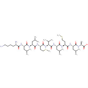 309729-05-3  L-Alanine,L-lysyl-L-leucyl-L-leucyl-L-methionyl-L-valyl-L-leucyl-L-methionyl-L-leucyl-