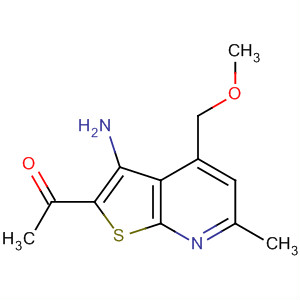 309741-96-6  Ethanone,1-[3-amino-4-(methoxymethyl)-6-methylthieno[2,3-b]pyridin-2-yl]-