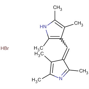 309956-62-5  1 एच-पायरोल, 2,3,5-ट्राइमिथाइल -4 - [(2,4,5-ट्राइमेथिल-3 एच-पाइरॉल-3-यलिडीन) मिथाइल] -, मोनोहाइड्रोब्रोमाइड