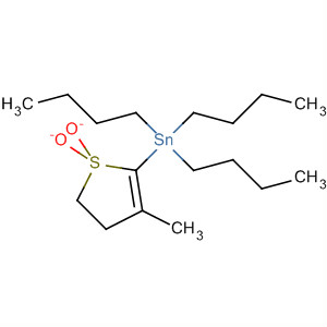 31126-43-9  Stannane, tributyl(4,5-dihydro-3-methyl-1,1-dioxido-2-thienyl)-