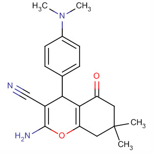 311773-24-7  4H-1-Benzopyran-3-carbonitrile,2-amino-4-[4-(dimethylamino)phenyl]-5,6,7,8-tetrahydro-7,7-dimethyl-5-oxo-