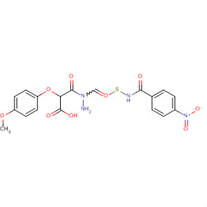 311781-81-4  Acetic acid, (4-methoxyphenoxy)-,2-[[(4-nitrobenzoyl)amino]thioxomethyl]hydrazide