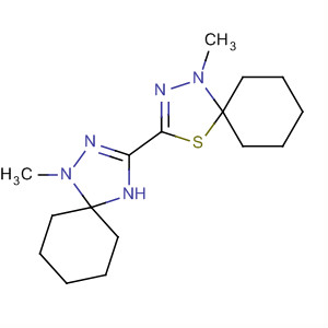 311816-23-6  4-Thia-1,2-diazaspiro[4.5]dec-2-ene,1-methyl-3-(1-methyl-1,2,4-triazaspiro[4.5]dec-2-en-3-yl)-