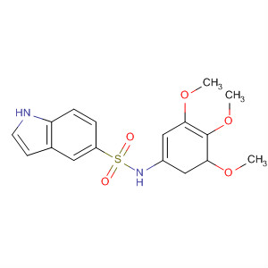 312299-37-9  1H-Indole-5-sulfonamide, 2,3-dihydro-N-(3,4,5-trimethoxyphenyl)-