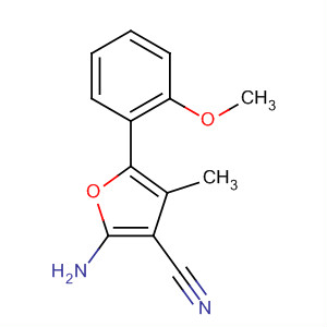 312307-48-5  3-Furancarbonitrile, 2-amino-5-(2-methoxyphenyl)-4-methyl-