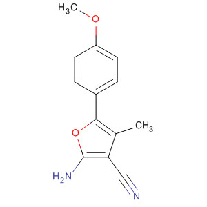 312307-50-9  3-Furancarbonitrile, 2-amino-5-(4-methoxyphenyl)-4-methyl-