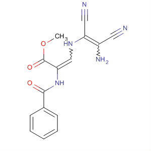 312323-94-7  2-Propenoic acid,3-[(2-amino-1,2-dicyanoethenyl)amino]-2-(benzoylamino)-, methyl ester