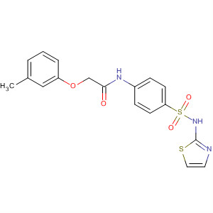 312604-35-6  Acetamide,2-(3-methylphenoxy)-N-[4-[(2-thiazolylamino)sulfonyl]phenyl]-