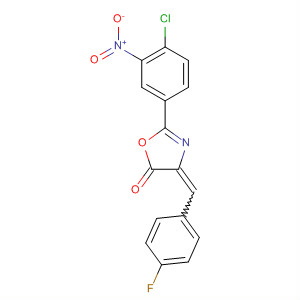 312716-24-8  5(4H)-Oxazolone,2-(4-chloro-3-nitrophenyl)-4-[(4-fluorophenyl)methylene]-