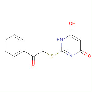 312926-44-6  4(1H)-Pyrimidinone, 6-hydroxy-2-[(2-oxo-2-phenylethyl)thio]-