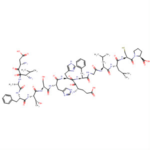 313054-13-6  L-Proline,L-a-aspartyl-L-valyl-L-alanyl-L-phenylalanyl-L-threonyl-L-seryl-L-histidyl-L-a-glutamyl-L-histidyl-L-phenylalanylglycyl-L-leucyl-L-leucyl-L-cysteinyl-