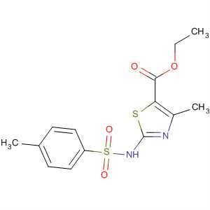 313230-18-1  5-Thiazolecarboxylic acid, 4-methyl-2-[[(4-methylphenyl)sulfonyl]amino]-,ethyl ester