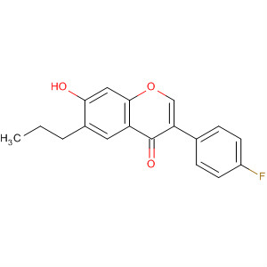 313261-69-7  4H-1-Benzopyran-4-one, 3-(4-fluorophenyl)-7-hydroxy-6-propyl-