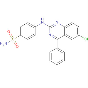 313551-56-3  Benzenesulfonamide, 4-[(6-chloro-4-phenyl-2-quinazolinyl)amino]-